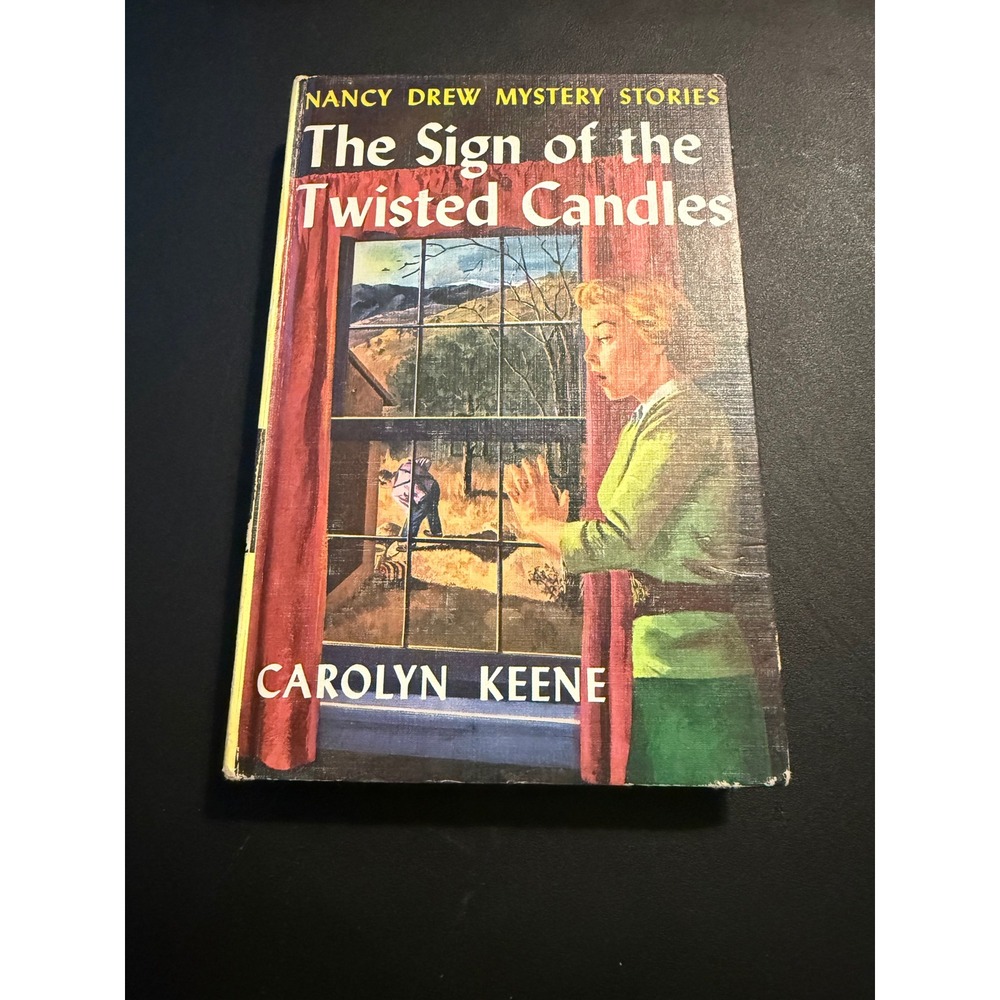 Nancy Drew The Sign of the Twisted Candles Carolyn Keene Grosset & Dunlap Book